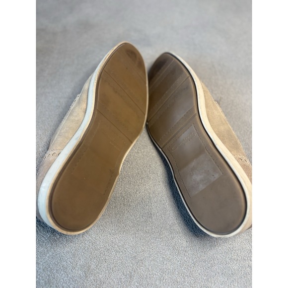 Santoni Wingtip Brogues‎ Beige Suede Men Shoe Santoni US Size 7/EU 40 main image 8